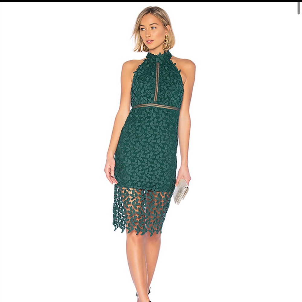 Bardot Gemma dress in Lily Green
